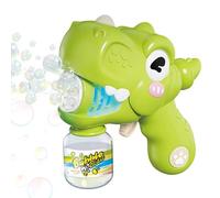 Bubble Wands - 1 x Leak-Proof Dinosaur Bubble Sticks - Interactive Toy 21 x 13 cm - Party Gift - BubbleGun Dinosaurs | Perfect for Parks, Beaches, Gardens, Parks