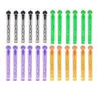 Bubble Wands - 4.2x0.5 Inches Bubble Blower for Birthday Party, 24 Pieces Set Summer Activities with Handheld Toys, Bubbles Maker for Classroom, Outdoor Play, Kids, and Family