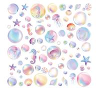 Bubble Window Clings - PVC Colorful Bubble Window Stickers | Bubbles Wall Decals, Static Wiindows Decoration Film For Party Classroom Rental House Kindergarten Enthusiasts Children Teachers