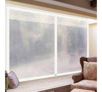 Bubble Wrap Insulation Thermal Film Window Against Hot Indoor Keep Cold Out Storm Warm in Winter and Cool in Summer (85x150cm)