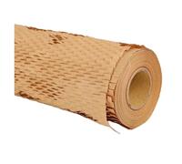 Bubble Wrap/Packing Paper, Honeycomb Kraft Paper Roll Brown Packaging Crafting(Brown 38cm X 10m)