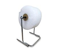 Bubble Wrap Roll Dispenser, Manual Cushioning Foam Holder, Tabletop EPE Cotton Packing Rack with Adjustable Width Baffle, 50kg Load, Easy Film Replacement