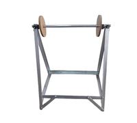 Bubble Wrap Roll Dispenser, Vertical Bubble Wrap Roll Holder For Package Movement And Transportation Including Mounting Fasteners(Silver/70,100 cm)