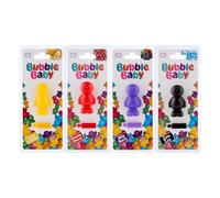 BubbleBaby 3D/Vent Clip Car Vent Air Freshener And Odour Eliminator Pack of 4 Unique Scents Charlie Cherry, Billy Berry, Lucy Lemon & Isla Ice - Car Scents Air Freshener