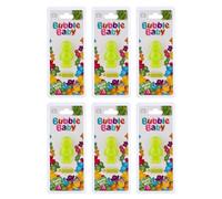 BUBBLEBABY Mint Fragranced 3D/Vent Clip Car Vent Air Freshener And Odour Eliminator (Pack of 6)