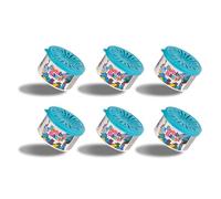 BUBBLEBABY Organic Tub Long Lasting Ocean Spa Car Air Freshener & Odour Eliminator (Pack of 6)