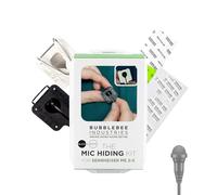 BUBBLEBEE INDUSTRIES Hiding Kit For Sennheiser ME 2-II Lavalier Microphones - Reduce Wind Noise - Includes Invisible Lav Covers, Lav Concealer, Lav Tape, Skin Tape, Mic Accessory Case