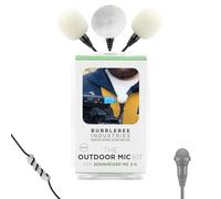 Bubblebee Industries Microphone Windscreen for Lavalier/Lapel Microphones - Reduce Wind Noise & Clothing Rustle - Mic Kit - Windscreen Muff Wind Cover for SENNHEISER ME 2-II Mic