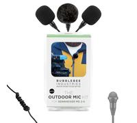 Bubblebee Industries Microphone Windscreen for Lavalier/Lapel Microphones - Reduce Wind Noise & Clothing Rustle - Mic Kit - Windscreen Muff Wind Cover for SENNHEISER ME 2-II Mic