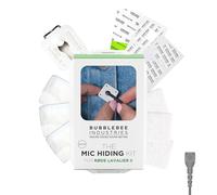 Bubblebee Mic Hiding Kit for RODE Lavalier II &RODE Wireless Pro Accessories -Microphone Hiding, Noise & Wind Reduction Dead Cat for Content Creators, Videographers, Audio Engineers &Filmmakers, White