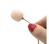 Bubblebee Microphone Foam Covers for Lav Mics & Headsets - Microphone Foam Shield for Headset & Lavalier Mics - Wind Noise Reduction Mic Accessories for Videographers, Journalists, Content Creators