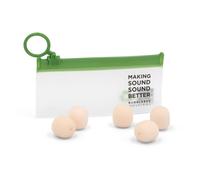 Bubblebee The Microphone Foam For Lavalier Mics - Large, Beige - 5-Pack
