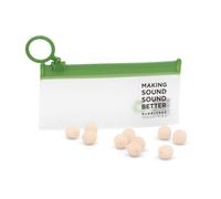 Bubblebee The Microphone Foam For Lavalier Mics - Small , Beige - 10-Pack