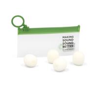 Bubblebee The Microphone Foam For Lavalier Mics - Xl, White - 4-Pack
