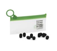 Bubblebee The Microphone Foam For Lavalier Mics - Xs, Black - 10-Pack