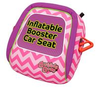 bubblebum 181102 Inflatable Car Seat Booster Ideal for Travel, Group 2/3, 28 x 11.5 x 28 cm, Pink