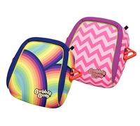 BubbleBum Inflatable Car Booster Seats (Twin Pink Rainbow)
