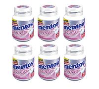 Bubblefresh - Mentos White Sugar Free Chewing Gum - 40 Pieces Tub (Pack of 6)