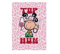Bubblegum | Blank Greeting Card for All Occasions | Top Hun Design | For All Occasions | Thank you, Birthday, Congralutations | Greeting Card | Her/Him | With Envelope | 12.7 x 17.8cm