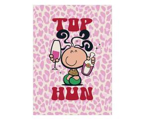 Bubblegum | Blank Greeting Card for All Occasions | Top Hun Design | For All Occasions | Thank you, Birthday, Congralutations | Greeting Card | Her/Him | With Envelope | 12.7 x 17.8cm
