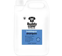 Bubblegum Dog Shampoo by Buddycare | For Smelly Dogs, Nourishing for Itchy & Dry Skin | Vegan & Curelty Free Dog Shampoo | Aloe Vera and Pro-vitamin B5 | 5L