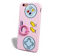 BubbleGum® for iPhone Models PINK FUN FITTED Case Collection - Tpu Protective Soft Gel Artistic Case Cover (iPhone 7/ iPhone 8, Gameboy Controller 2)