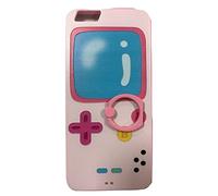 BubbleGum® for iPhone Models PINK FUN FITTED Case Collection - Tpu Protective Soft Gel Artistic Case Cover (iPhone 5 5s SE, Gameboy 1)