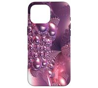 Bubblegum Fractal Non-Euclidean Geometry Abstract Art Case for iPhone 16 Pro Max