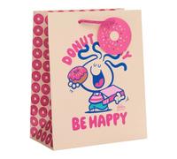 Bubblegum | Medium Gift Bag | for All Occasions | Retro Badge Design