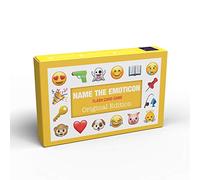 Bubblegum Stuff Name The Emoticon Game - Original - Guess The Phrase From The Emoticon - Fun Flash Card Game - Suitable For Family, Kids, Teenagers & Adults