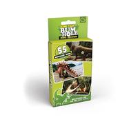 Bubblegum Stuff Name That Bumhole: Dino Edition - Guess The Dinosaurs From Their Bumholes - Animal Trivia Game - 55 Flashcards (17.5 x 8.5 cm)