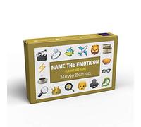 Bubblegum Stuff Name The Emoticon Game - Movie - Guess The Phrase From The Emoticon - Fun Flash Card Game - Suitable For Family, Kids, Teenagers & Adults