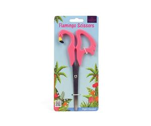 Bubblegum Stuff - Pink Flamingo Scissors - Aesthetic Stuff, Pink Stationery, Stationery, Sharp Stainless Steel Scissors