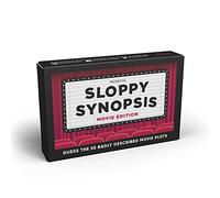 Bubblegum Stuff Sloppy Synopsis Card Game - Badly Described Movies Quiz - 55 Flashcards - Family Fun for All Ages - Perfect for Parties & Game Nights