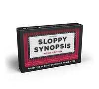 Bubblegum Stuff Sloppy Synopsis Card Game - Badly Described Movies Quiz - 55 Flashcards - Fun Family Game for All Ages - Perfect for Parties & Game Nights
