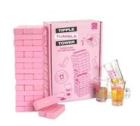 Bubblegum Stuff - Tipple Topple Tower - Drinking Games For Adults, Hen Party, Fun Games, Girls Night Party, Adult - Ages 18+