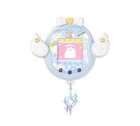 BUBBLELOGUS Angel Wing Protective Case for Tamagotchi Uni, Soft TPU Silicone Cover with Faceplate & Star Dust Plug, Anti-Scratch & Waterproof (Blue)