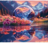 Bubbles 5000 Piece Jigsaw Puzzles for Adults, Colourful, Challenging & Brainteasing Adult puzzles 5000 Pieces Scenery, Fun jigsaws for The Whole Family 61x41 inch