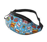 Bubbles Boom Fanny Pack Athletes 14X35CM