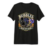 Bubbles Built By Hand Glass Blowing Glassblower Premium T-Shirt