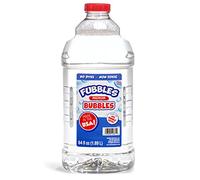 Bubbles by Fubbles| Made in The USA |64oz Non Toxic Bubble Solution |Bubble Refill for Bubble Machines and Toys