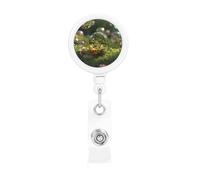 Bubbles in The Forest Retractable Badge Holder Convenient and Durable for Offices Schools and Hospitals Use