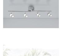 bubbles led 4 lights bathroom spotlight in chrome