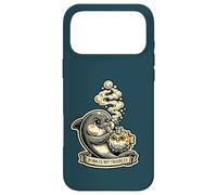 Bubbles Not Troubles Dolphin & Pufferfish Ocean Pun Case for iPhone 17 Pro Max
