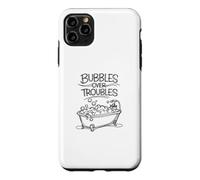 Bubbles over Troubbles Funny Soap Making Cold Process Shirt Case for iPhone 11 Pro Max