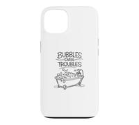 Bubbles over Troubbles Funny Soap Making Cold Process Shirt Case for iPhone 13