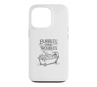 Bubbles over Troubbles Funny Soap Making Cold Process Shirt Case for iPhone 13 Pro