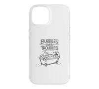 Bubbles over Troubbles Funny Soap Making Cold Process Shirt Case for iPhone 14