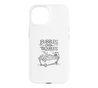 Bubbles over Troubbles Funny Soap Making Cold Process Shirt Case for iPhone 15