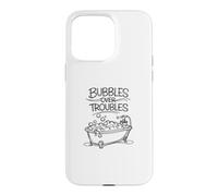 Bubbles over Troubbles Funny Soap Making Cold Process Shirt Case for iPhone 15 Pro Max